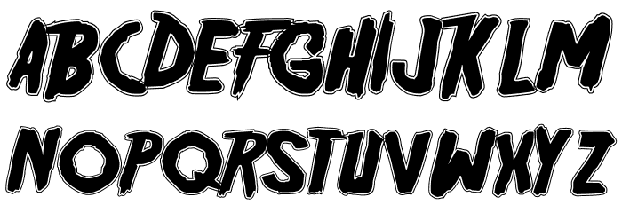 Friday13BonusNFI Font LOWERCASE