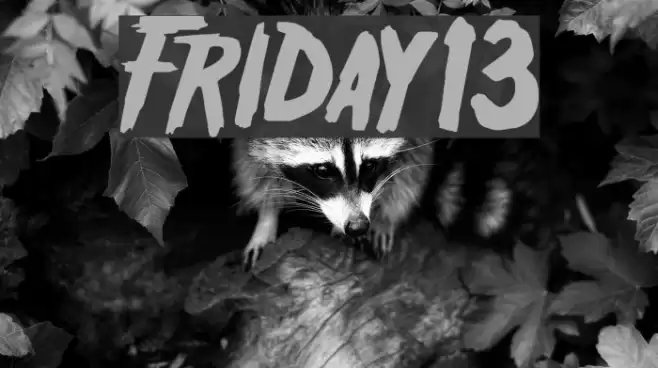 Friday13 Font examples