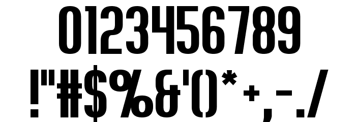 Fridays Font OTHER CHARS