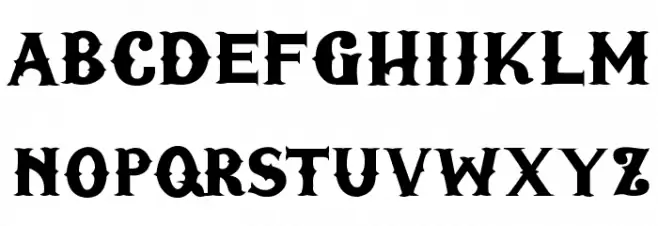 Fridays Schriftart Groß