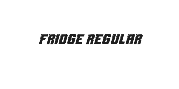 Fridge Regular Logo