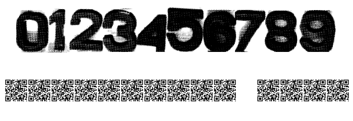 FridgeLetters Font Alte caractere