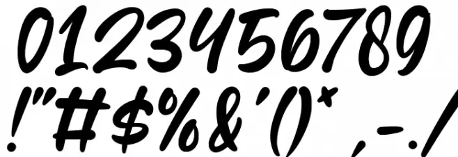 Fridollia Font OTHER CHARS