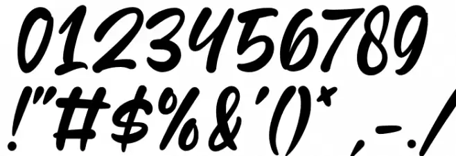 Fridollia Font OTHER CHARS