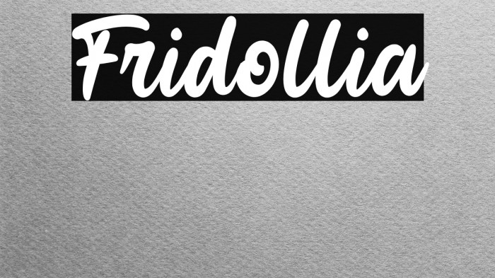 Fridollia Example 1