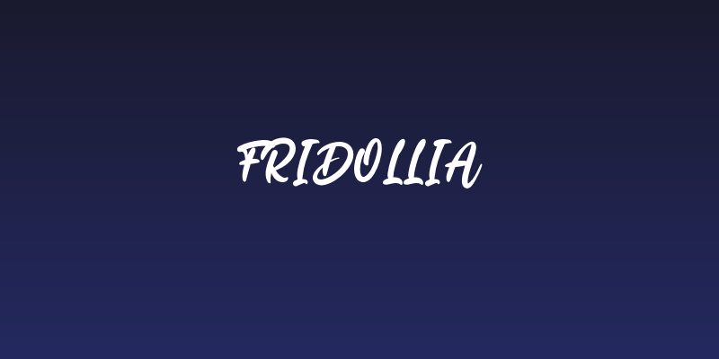Fridollia Social Header