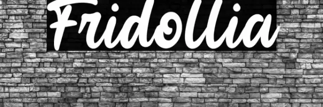 Fridollia Font examples