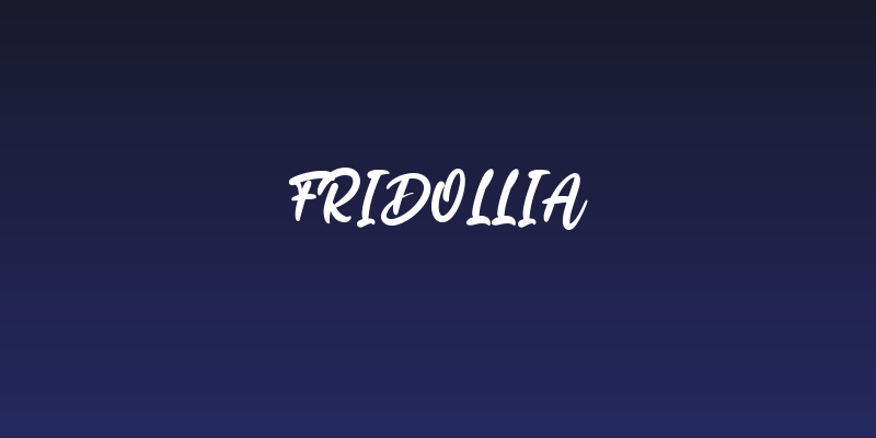 Fridollia Social Header