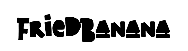 Fried Banana  font caratteri gratis