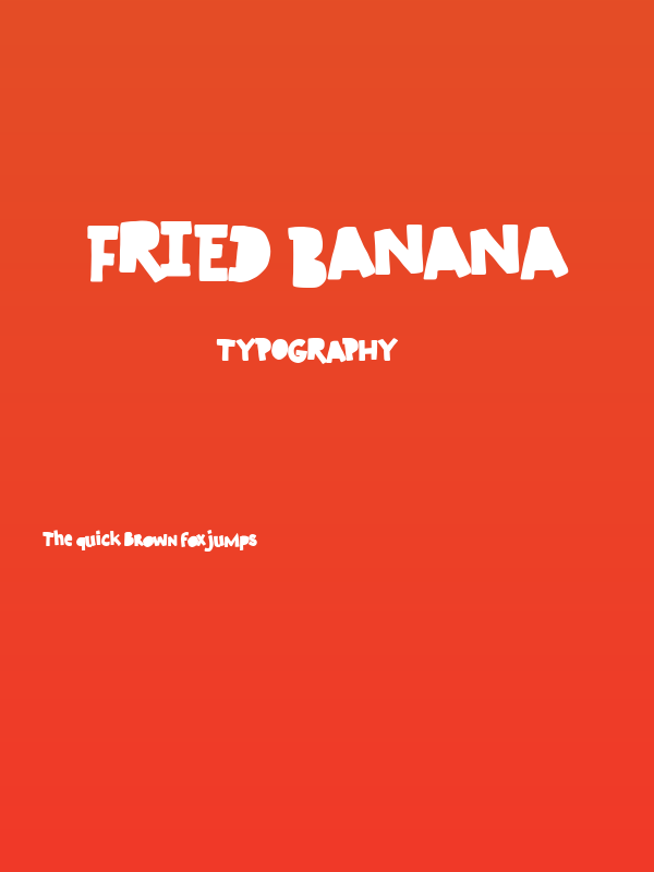 Fried Banana Poster
