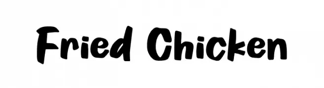 Fried Chicken  baixar fontes gratis