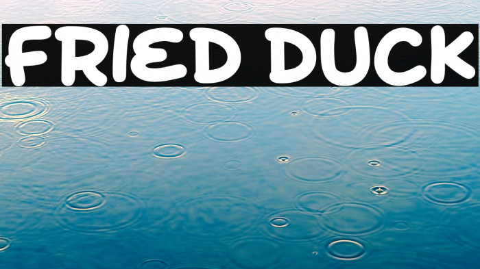 Fried Duck Example 2