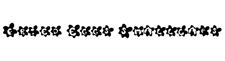 Fried Eggs Smallcaps Font