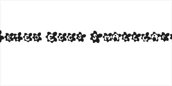 Fried Eggs Smallcaps Logo