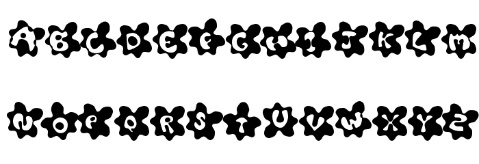 Fried Eggs Smallcaps Font LOWERCASE