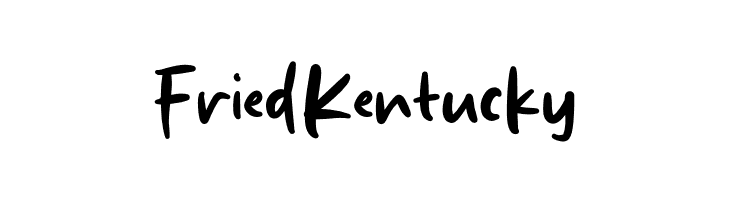 Fried Kentucky  font caratteri gratis