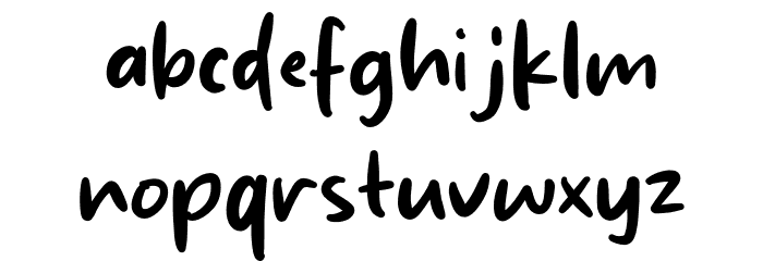 Fried Kentucky Font LOWERCASE