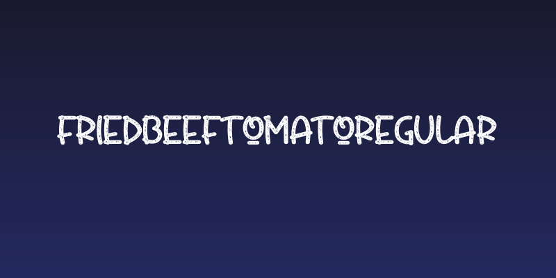 FriedBeefTomatoRegular Social Header