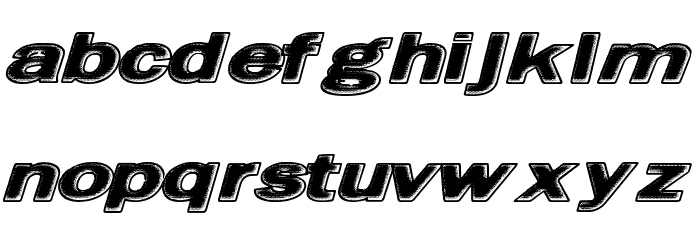 FriedBread Font LOWERCASE