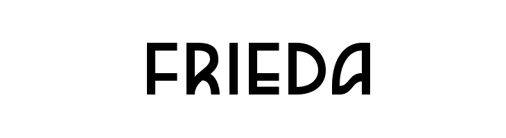Frieda フォント