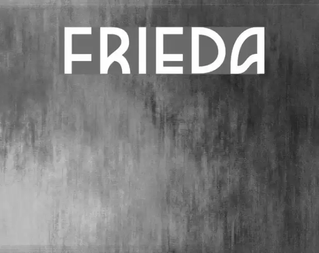 Frieda Font examples