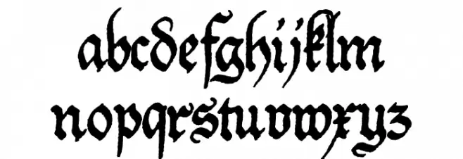 Friedolin फ़ॉन्ट लोअरकेस