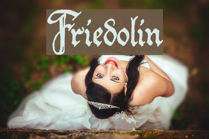 Friedolin Font examples