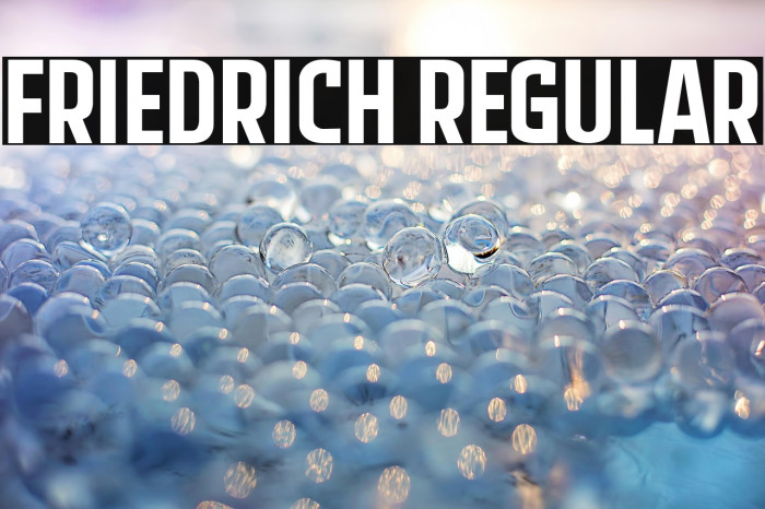 Friedrich Regular Example 3