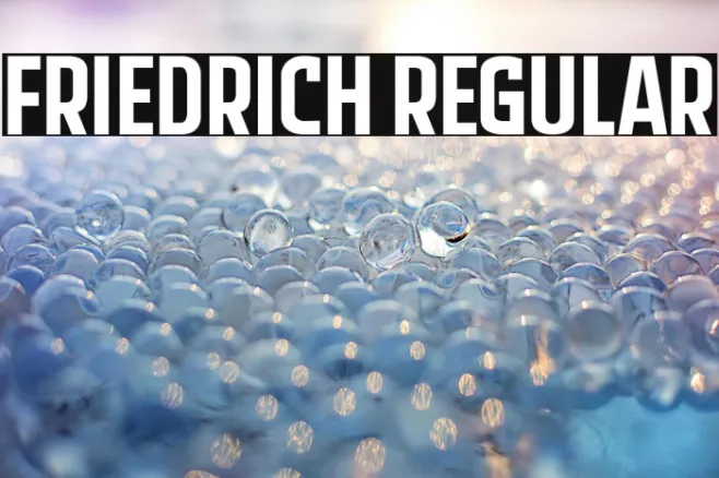 Friedrich Regular Example 3
