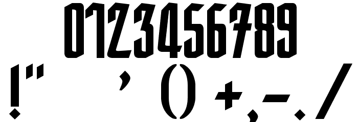 Friedrich Font OTHER CHARS