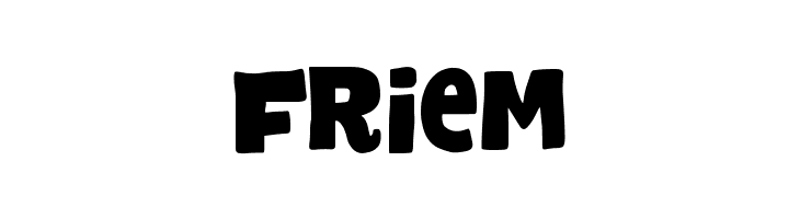 Friem  フリーフォントのダウンロード