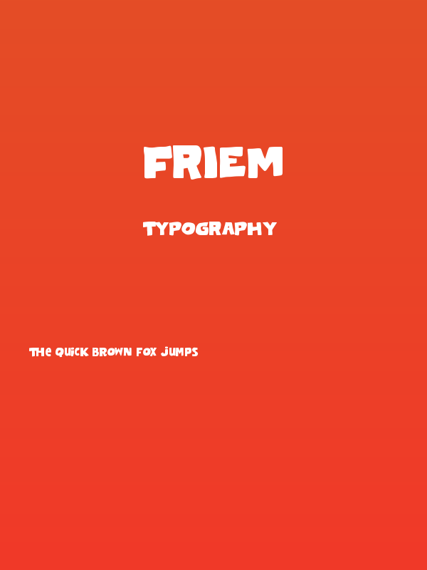 Friem Poster
