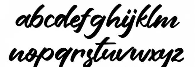 Friend Write Fuentes MINÚSCULAS