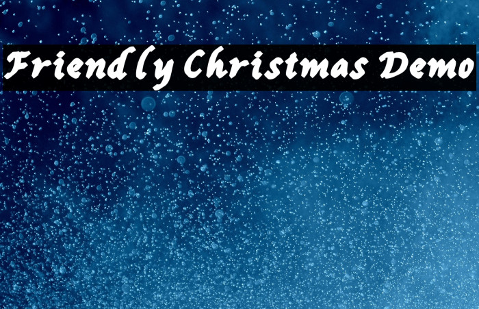 Friendly Christmas Demo Example 2