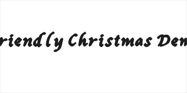 Friendly Christmas Demo Logo