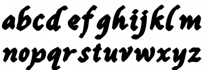 Friendly Christmas Demo Font LOWERCASE