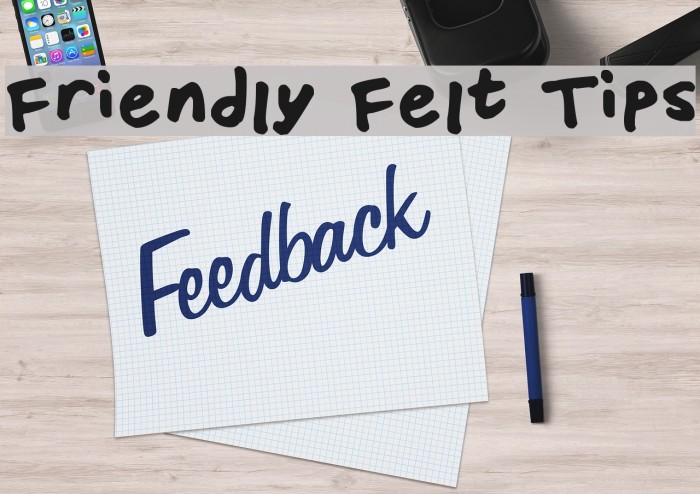 Friendly Felt Tips Font examples