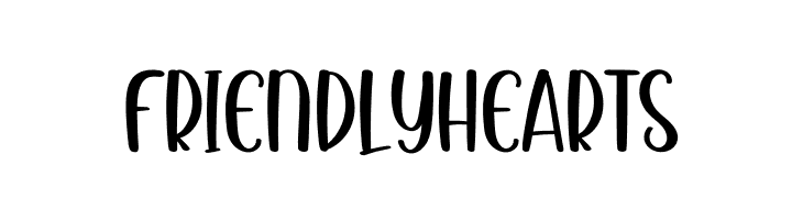 Friendly Hearts  नि: शुल्क फ़ॉन्ट्स डाउनलोड