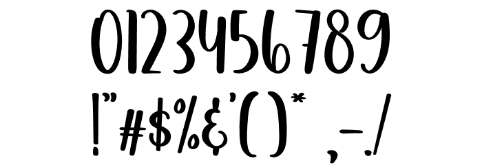 Friendly Hearts Font OTHER CHARS