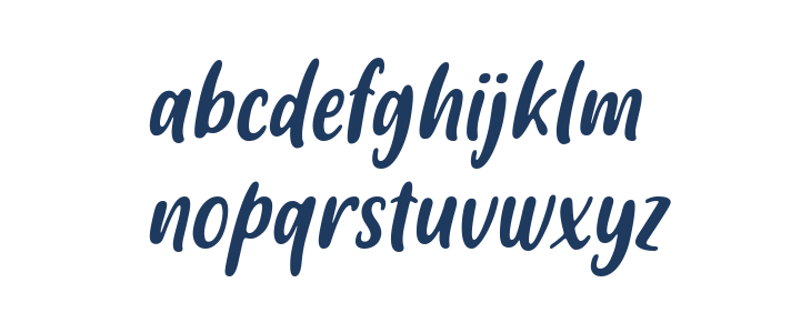 Friendly Schoolmates Italic Lowercase