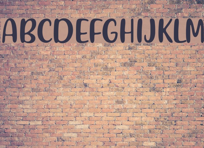 Friendly Schoolmates Font examples