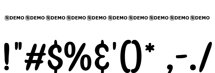 Friendly Smiley Regular Font OTHER CHARS
