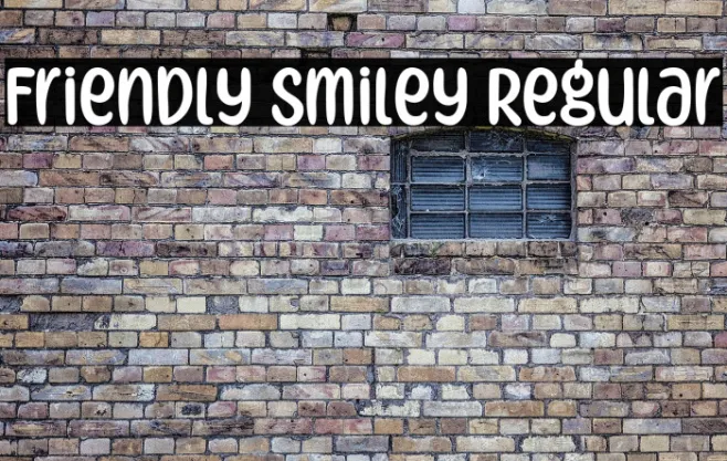 Friendly Smiley Regular Example 1
