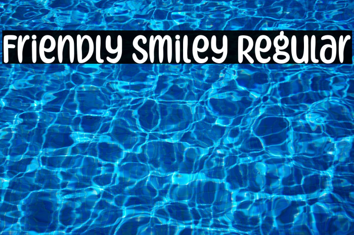 Friendly Smiley Regular Example 3