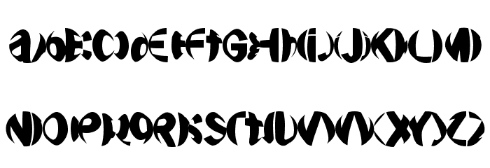 FriendlyFireBullets Font LOWERCASE