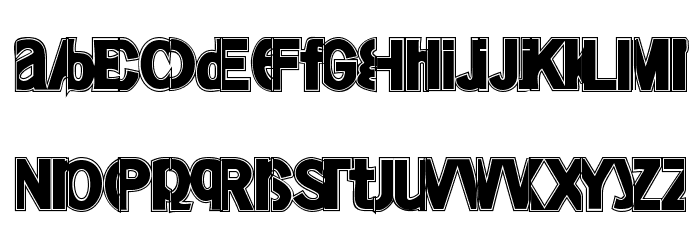 FriendlyFireMagic Font LOWERCASE