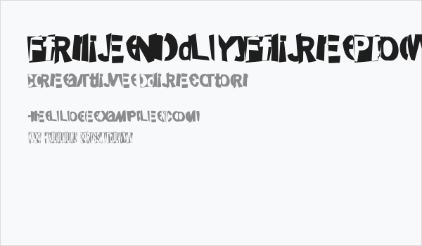 FriendlyFirePower Business Card