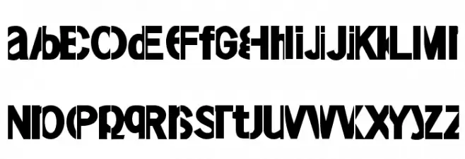 FriendlyFire Font LOWERCASE