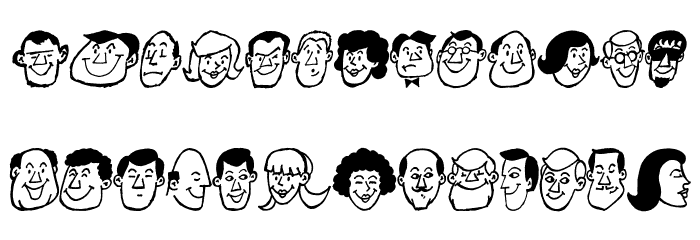 Friends & Neighbors JL Font LOWERCASE
