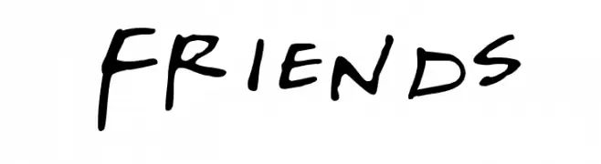 Friends  Frei Schriftart Herunterladen